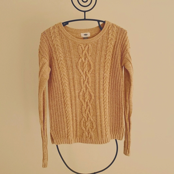 Old Navy * Cable knit crew neck sweater - Picture 1 of 6